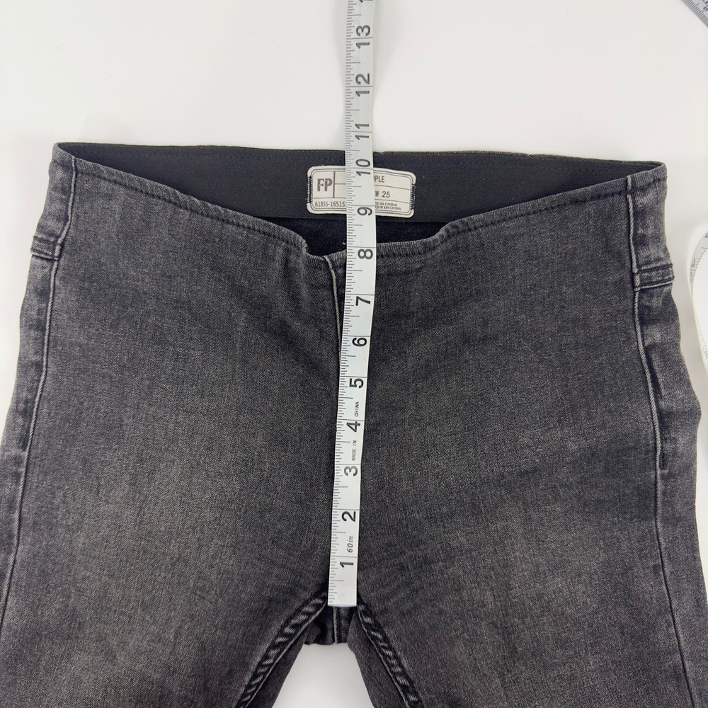 Free People‎ black flare jeans - Picture 7 of 8